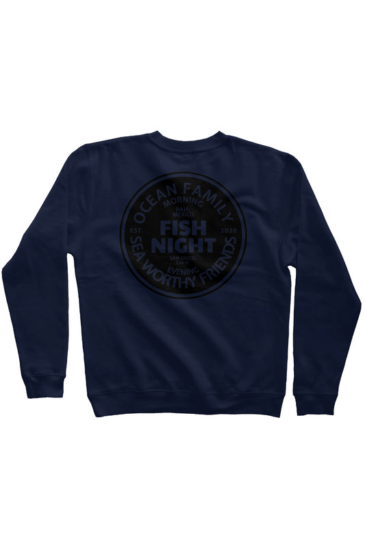 Independent Mid Weight Sweatshirt Fish Night